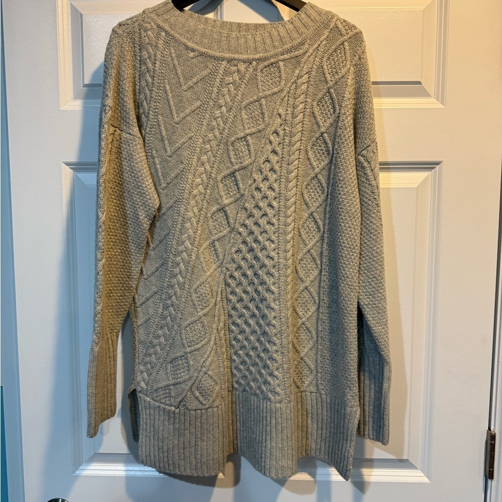 J.Crew patchwork sweater size large new with tags - Picture 2 of 7